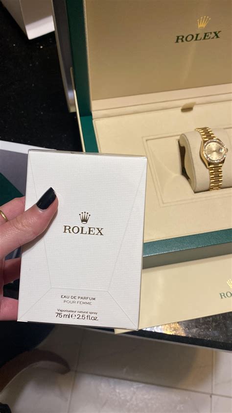 Rolex goodies anyone knows if their perfume smells good 